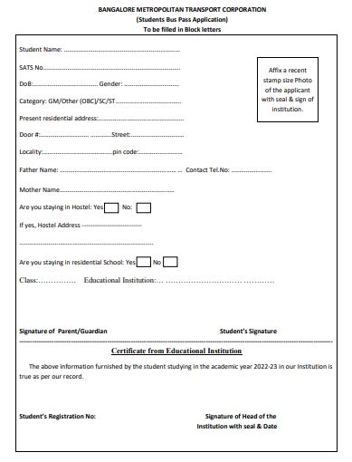 my bmtc smart card application form|BMTC Bus Pass 2024.